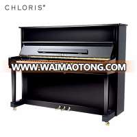 Chloris Acoustic Black Polish Upright Piano Japan HU-118