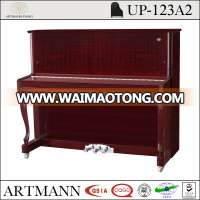 Shanghai Artmann acoustic piano red wood UP123A2 upright piano