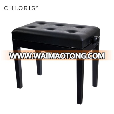 Cheap China Factory Direct Wholesale Wood Adjustable Piano Chair Seat Price