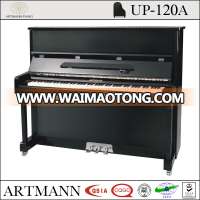 Shanghai Artmann black UP120A acoustic piano vertical piano