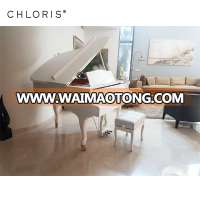 White Baby Grand Piano FOR SALE HG-152W