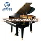 Factory Price Grand piano 88 key wooden hammer action keyboard Black Red Polish Baby Grand Digital Piano GP-1100